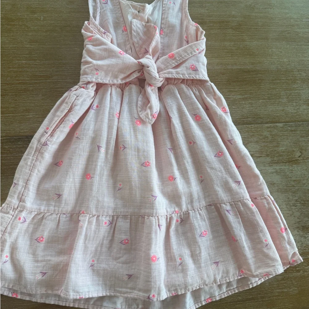 Cat & Jack Light Pink Floral Dress